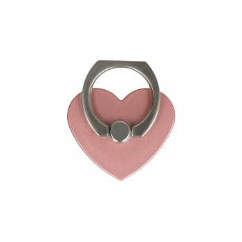 Prsten - držák HEART - Pink