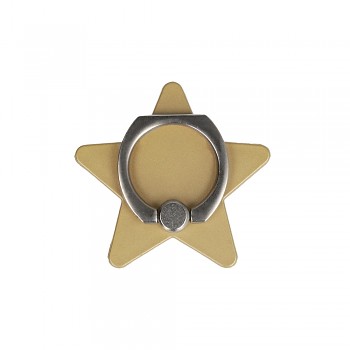 Prsten - držák STAR - Gold