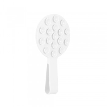 Magnetický držák na mobil s kroužkem Silicone MSH9 white