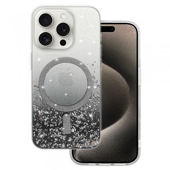 Zadní kryt Tel Protect Moonlite Magsafe pro Samsung Galaxy S25 Edge black clear