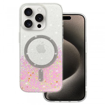Zadní kryt Tel Protect Moonlite Magsafe pro Samsung Galaxy S25 Edge pink clear