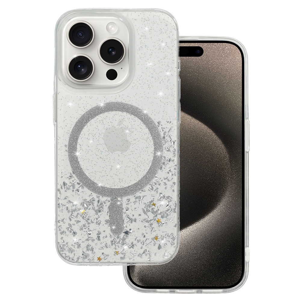 Levně Zadní kryt Tel Protect Moonlite Magsafe pro Samsung Galaxy S25 Edge silver clear