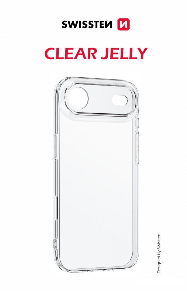 Levně Zadní kryt Swissten Clear Jelly pro Apple iPhone 17 Air průhledný
