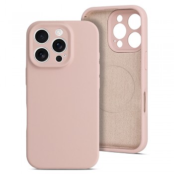 Zadní kryt MagColor Pure pro iPhone 15 Pro powder pink
