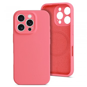 Zadní kryt MagColor Pure pro iPhone 15 Pro red