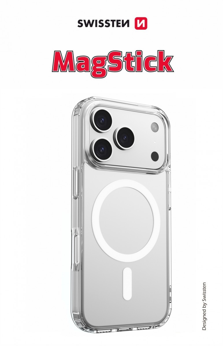 Levně Zadní kryt Swissten Clear Jelly Magstick pro Apple iPhone 17 Pro transparentní
