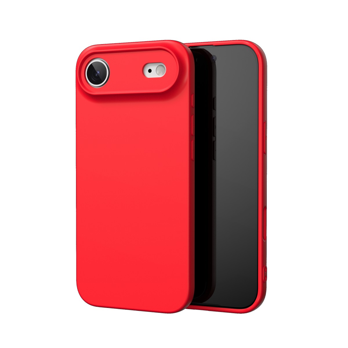 Levně Zadní kryt Swissten Soft Joy pro Apple iPhone 17 Air červený