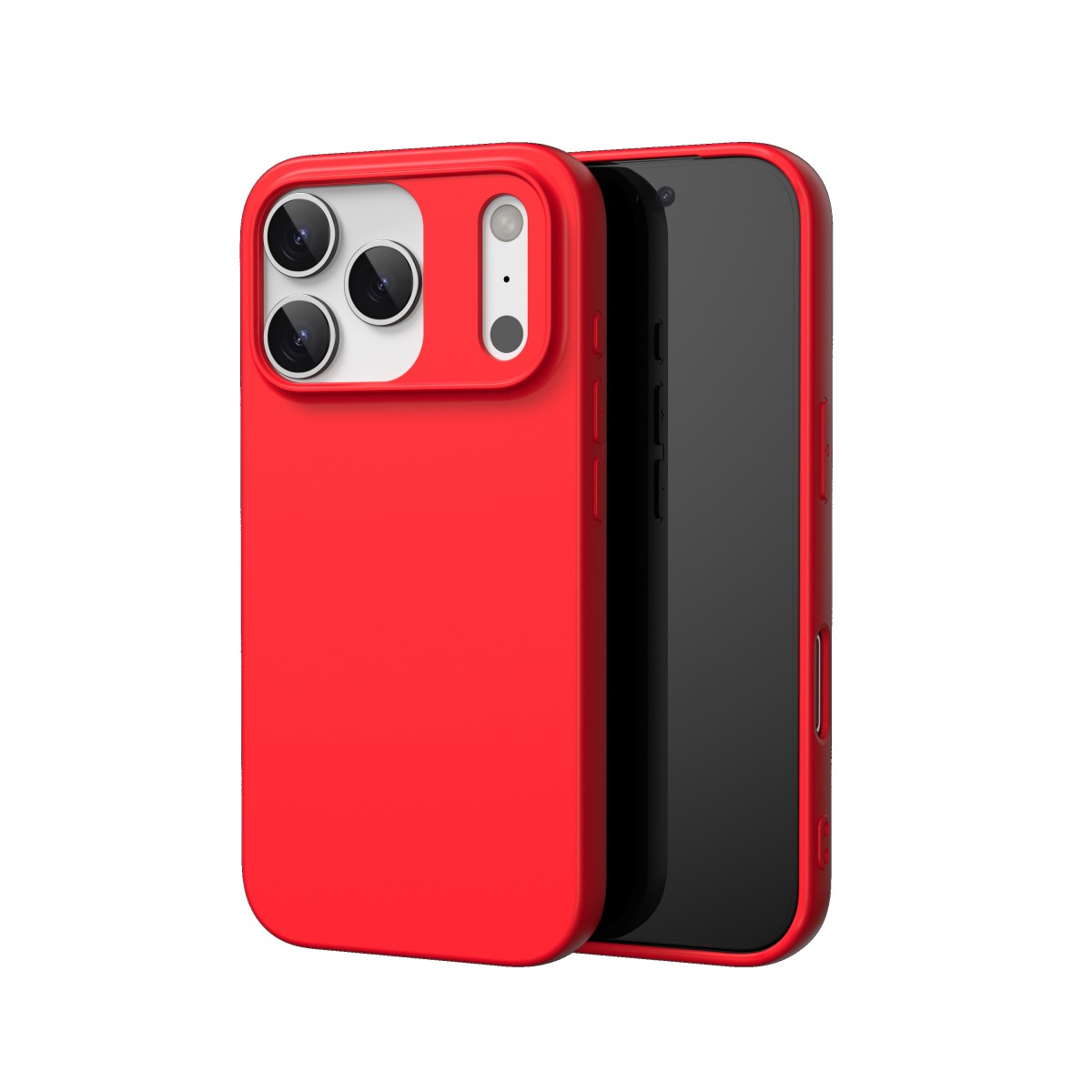 Levně Zadní kryt Swissten Soft Joy pro Apple iPhone 17 Pro červený