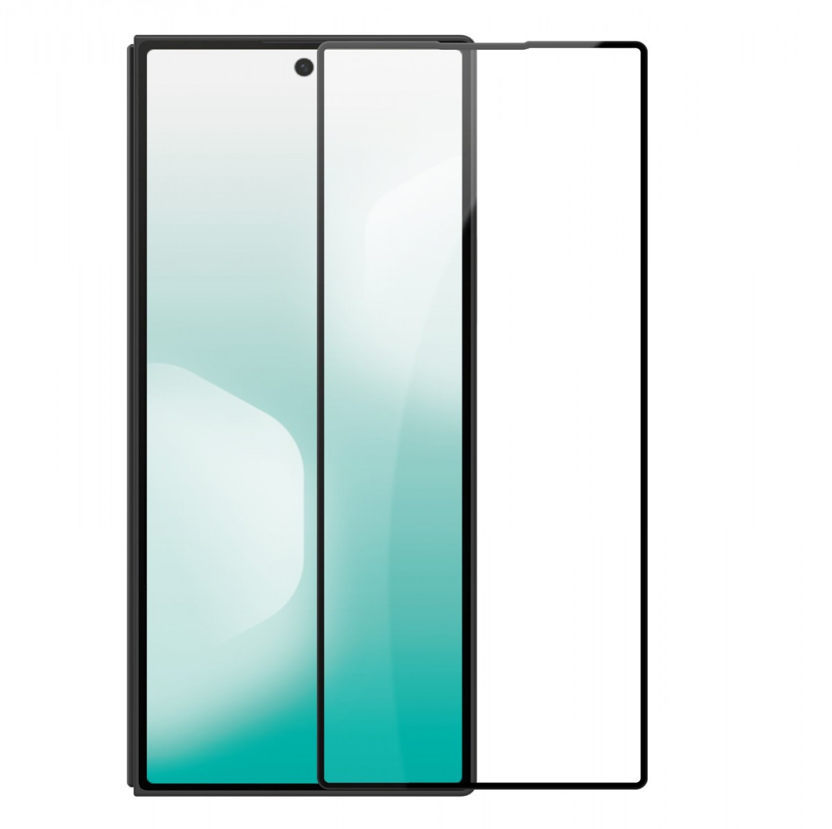 Levně Tvrzené sklo Nillkin 2.5D CP+ PRO Black pro Samsung Galaxy Z Fold 7