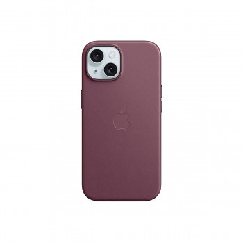 Zadní kryt MT3E3ZM/A Apple FineWoven MagSafe pro iPhone 15 Mulberry