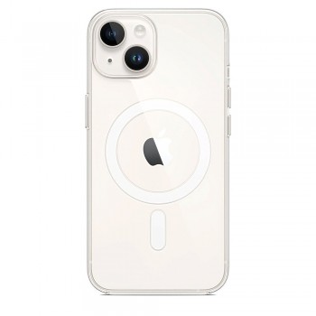 Zadní kryt MPU13ZM/A Apple Clear MagSafe pro iPhone 14 Transparent