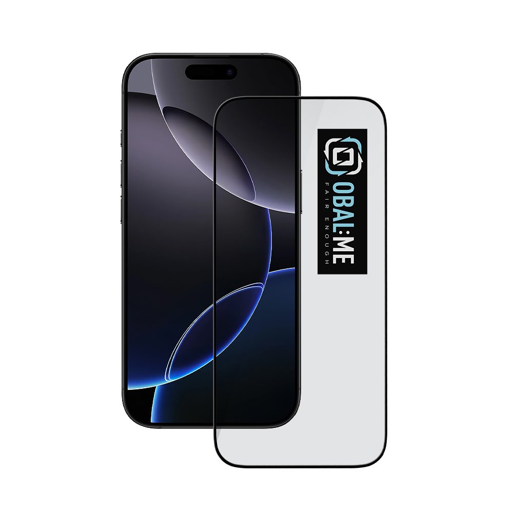 Levně Tvrzené sklo OBAL:ME 5D pro Apple iPhone 17-17 Pro Black
