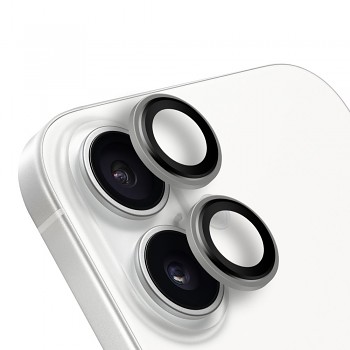 Ochrana čoček OBAL:ME pro Apple iPhone 17 Silver