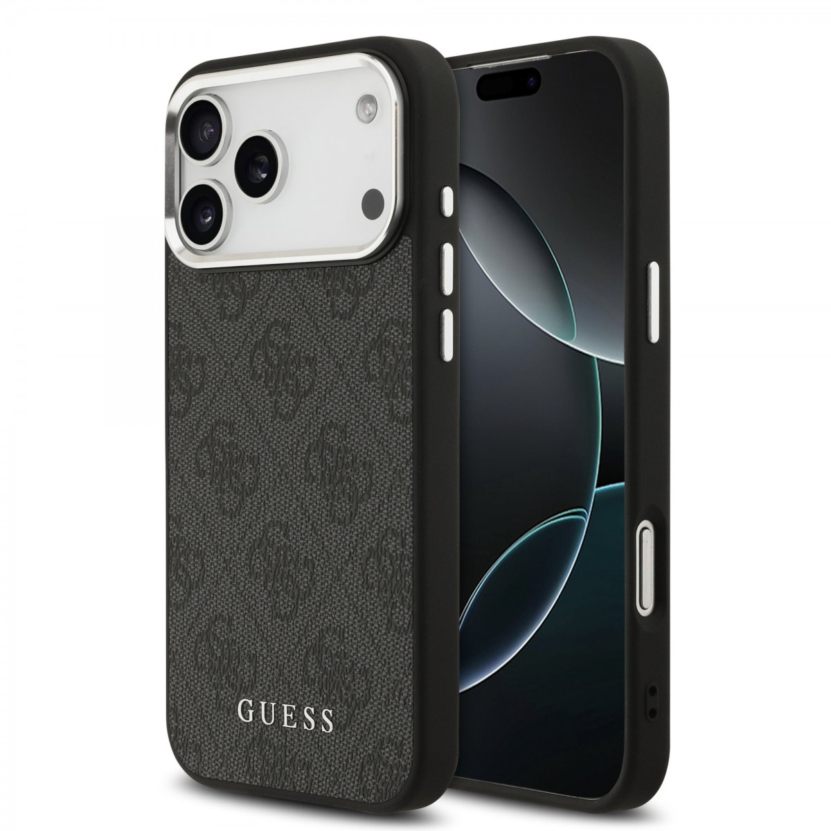 Levně Zadní kryt Guess 4G MagSafe pro iPhone 17 Pro Max Black