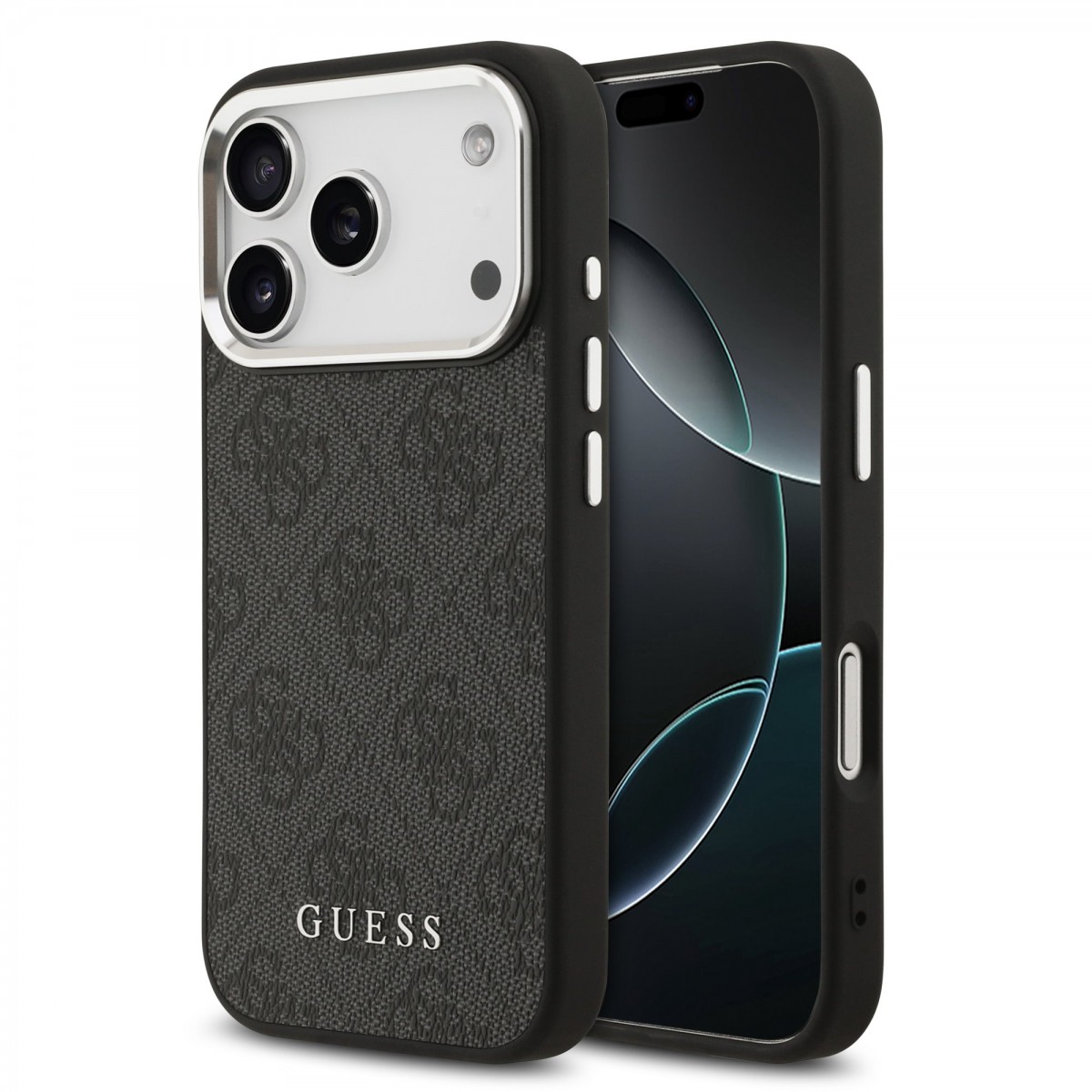 Levně Zadní kryt Guess 4G MagSafe pro iPhone 17 Pro Black