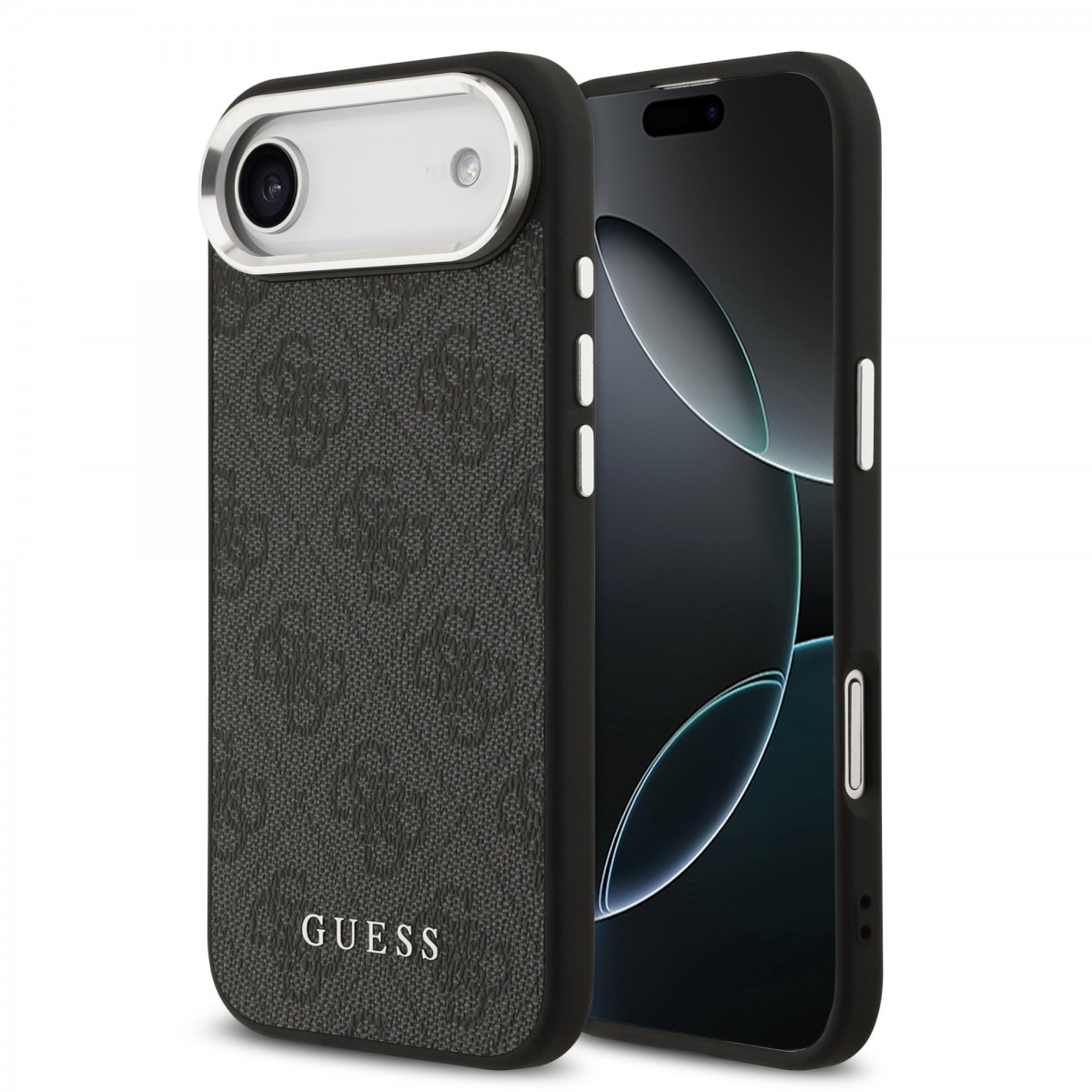 Levně Zadní kryt Guess 4G MagSafe pro iPhone 17 Air Black