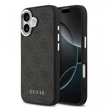 Zadní kryt Guess 4G MagSafe pro iPhone 17 Black