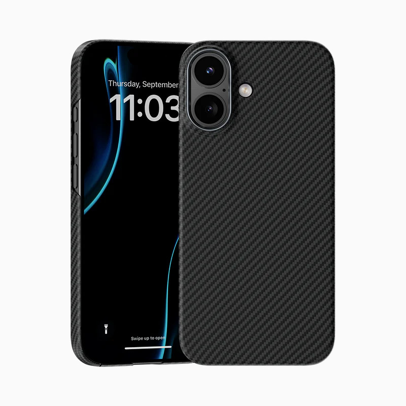 Levně Zadní kryt Benks Magnetic Armor Air Kevlar Metal Frame 600D (0067) pro iPhone 17 black