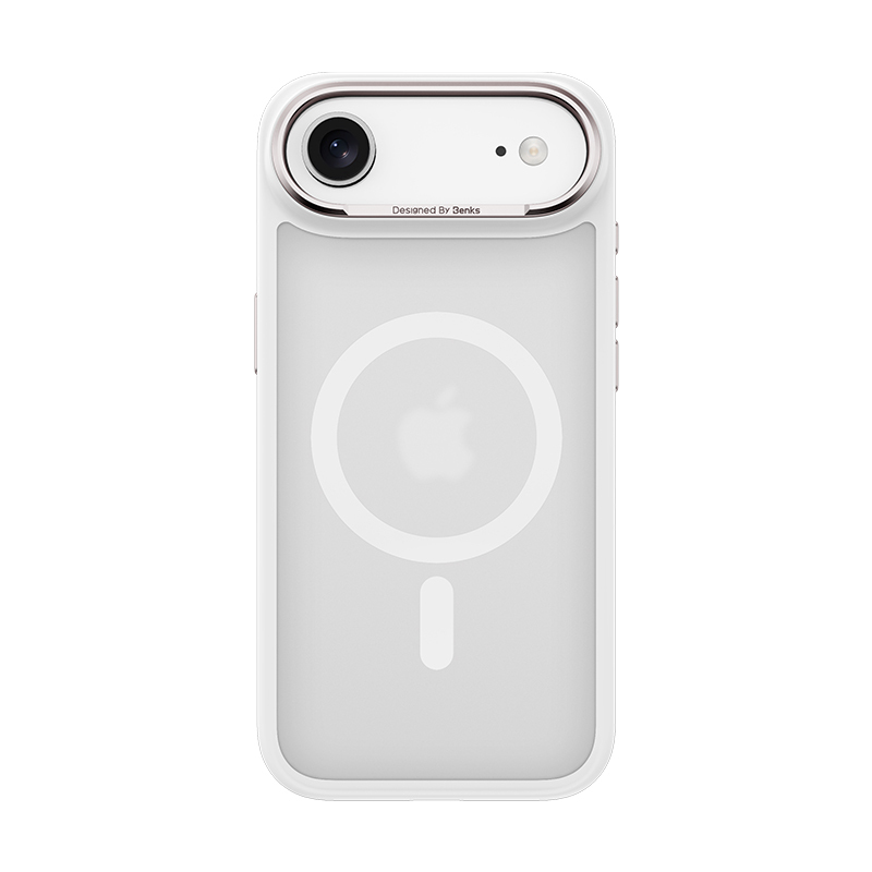 Levně Zadní kryt Benks Magnetic Mist Metal Frame (0068) pro iPhone 17 Air white