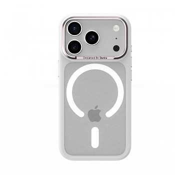 Zadní kryt Benks Magnetic Mist Metal Frame (0069) pro iPhone 17 Pro white