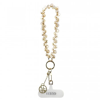 Univerzální popruh na ruku Guess Crystals 4G Charm Gold