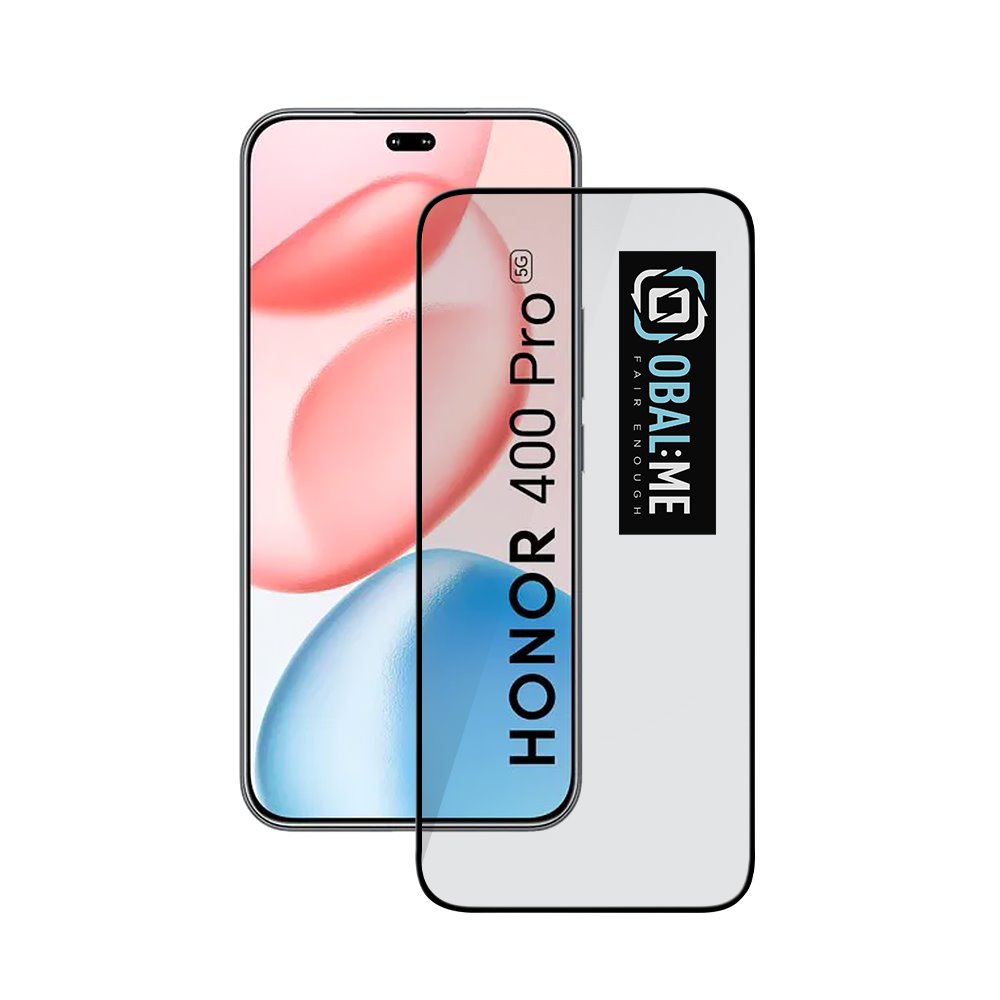 Levně Tvrzené sklo OBAL:ME 5D pro Honor 400 Pro Black
