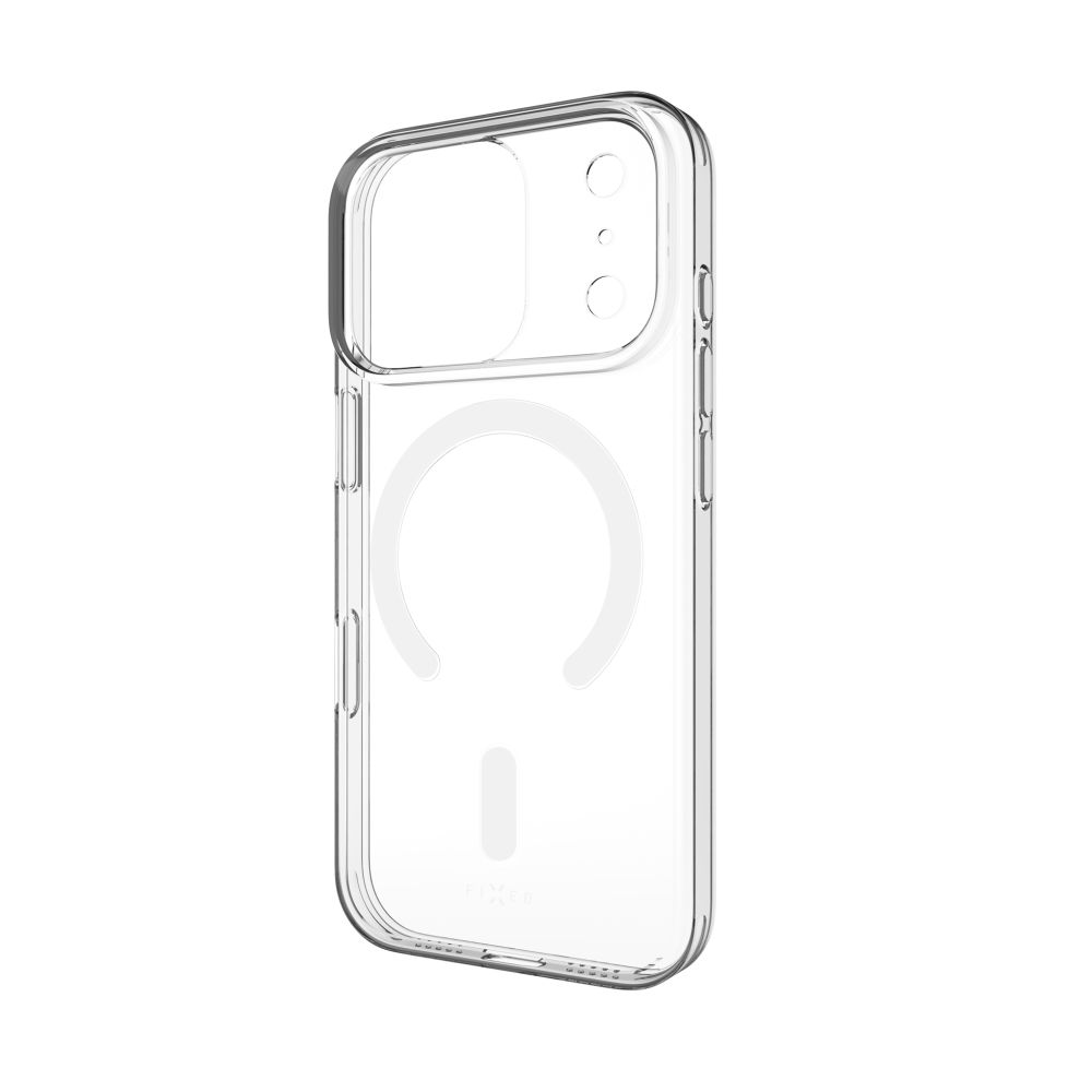 Levně Zadní kryt FIXED MagShell s podporou Magsafe pro Apple iPhone 17 Pro, čirý