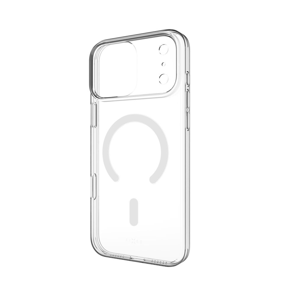 Levně Zadní kryt FIXED MagShell s podporou Magsafe pro Apple iPhone 17 Pro Max, čirý