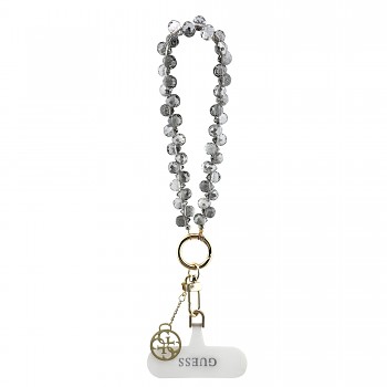 Univerzální popruh na ruku Guess Crystals 4G Charm Black