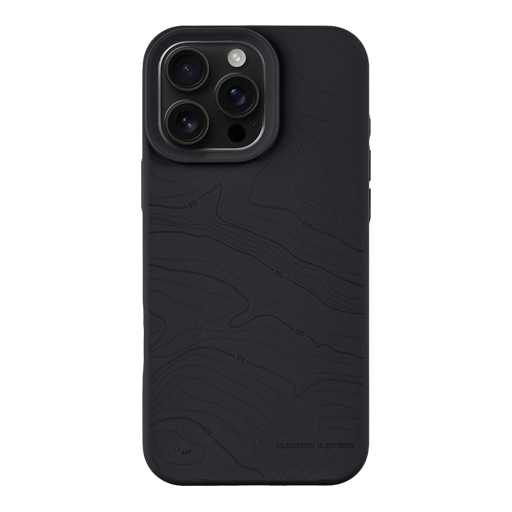Levně Zadní kryt Tactical MagForce Beaver pro iPhone 16 Pro Max Asphalt
