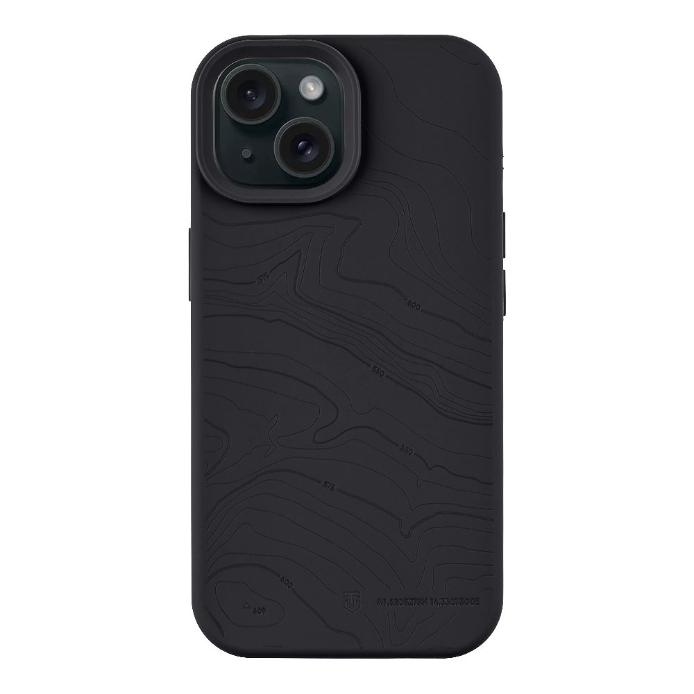 Levně Zadní kryt Tactical MagForce Beaver pro iPhone 15 Asphalt