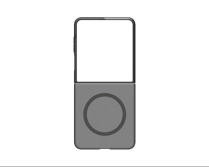 Levně Magnetický kryt GP-FPF766PGB Samsung by Spigen Capella pro Galaxy Z Flip 7 Frost Black