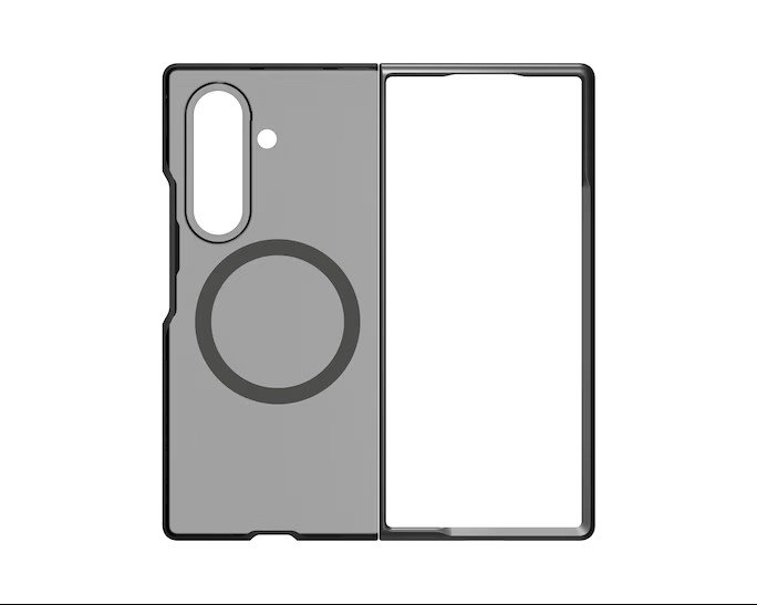 Levně Magnetický kryt GP-FPF966PGB Samsung by Spigen Capella pro Galaxy Z Fold 7 Frost Black