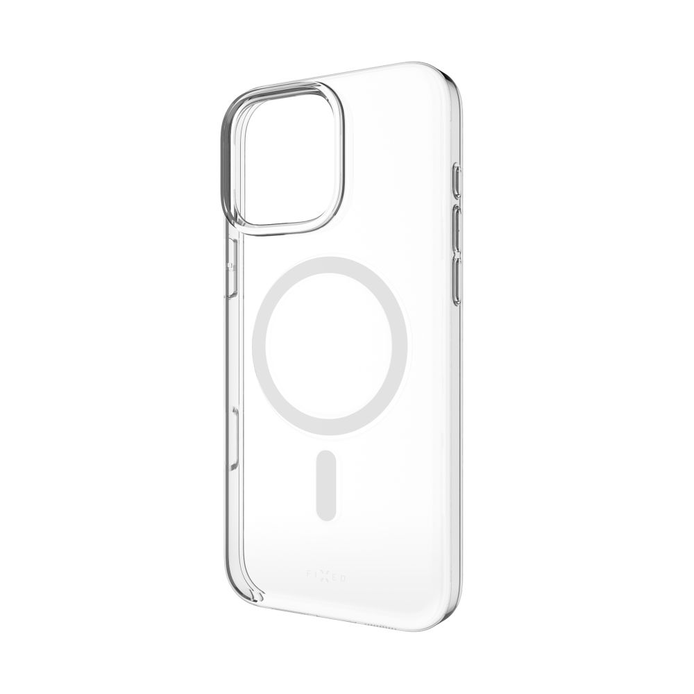 Levně Zadní kryt FIXED MagShell s podporou Magsafe pro Apple iPhone 16 Pro, čirý