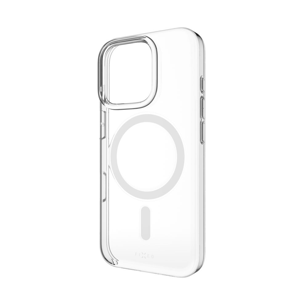 Levně Zadní kryt FIXED MagShell s podporou Magsafe pro Apple iPhone 16 Pro Max, čirý