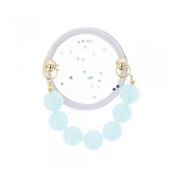 Prsten - držák Magsafe BEADS - design MS55 light blue