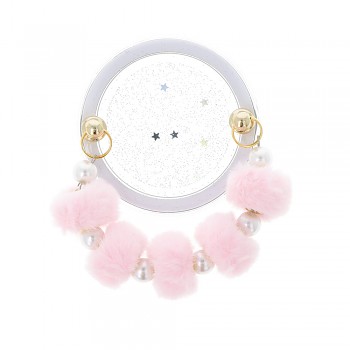 Prsten - držák Magsafe BEADS - design MS62 light pink