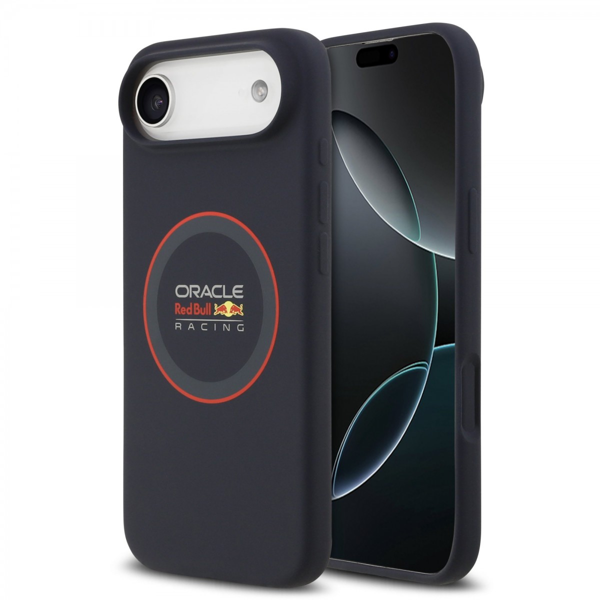 Levně Zadní kryt Red Bull Silicone Red Ring MagSafe pro iPhone 17 Air Navy