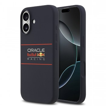 Zadní kryt Red Bull Silicone Horizontal Logo MagSafe pro iPhone 17 Navy