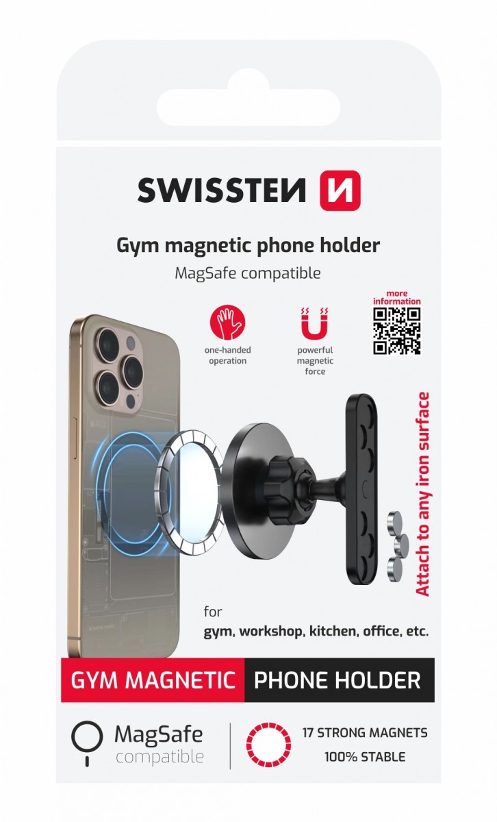 Levně Univerzální držák Swissten Magsafe na mobil s magnetickým přichycením