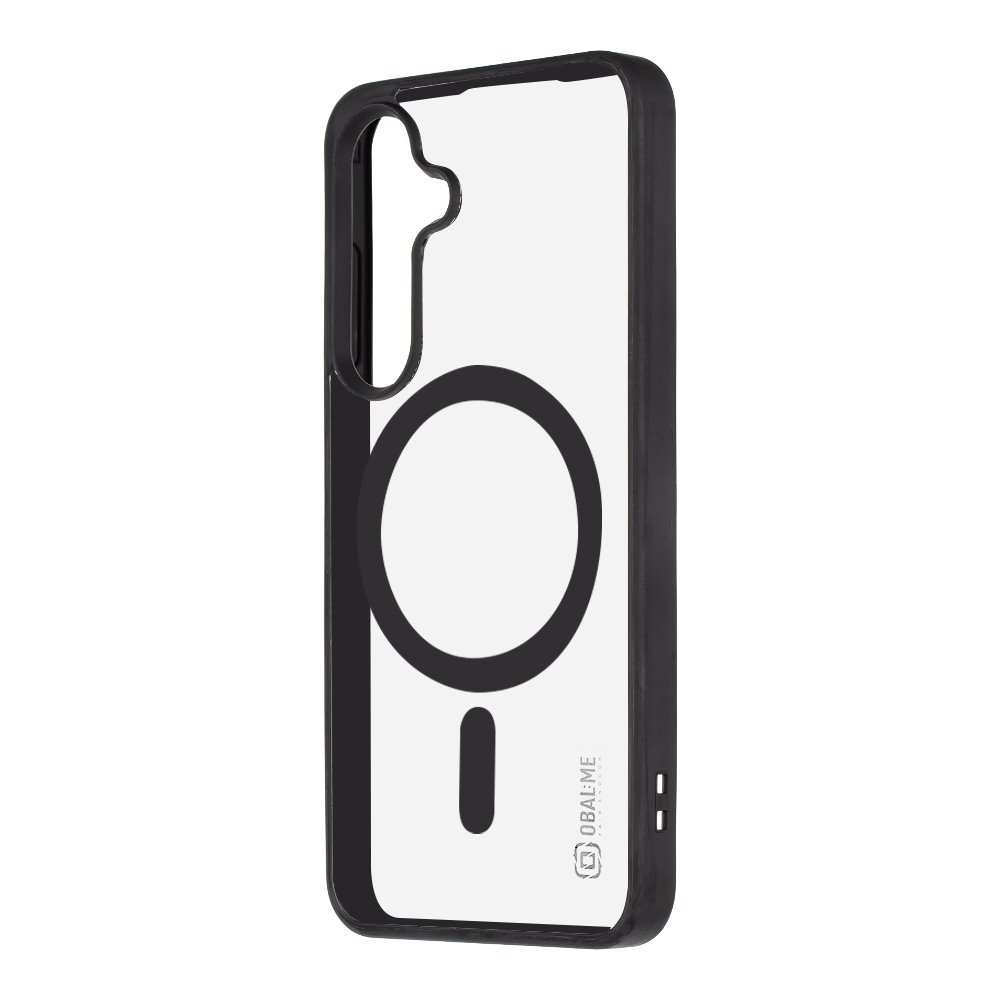 Levně Zadní kryt OBAL:ME MagNetix Outline pro Samsung Galaxy S25 Black