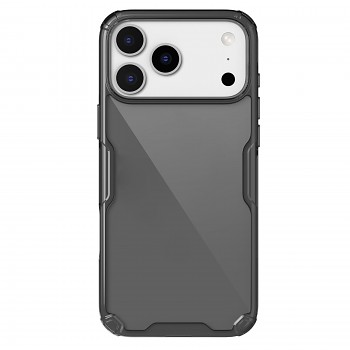 Zadní kryt Nillkin Nature TPU PRO pro Apple iPhone 17 Pro Max Transparent Black