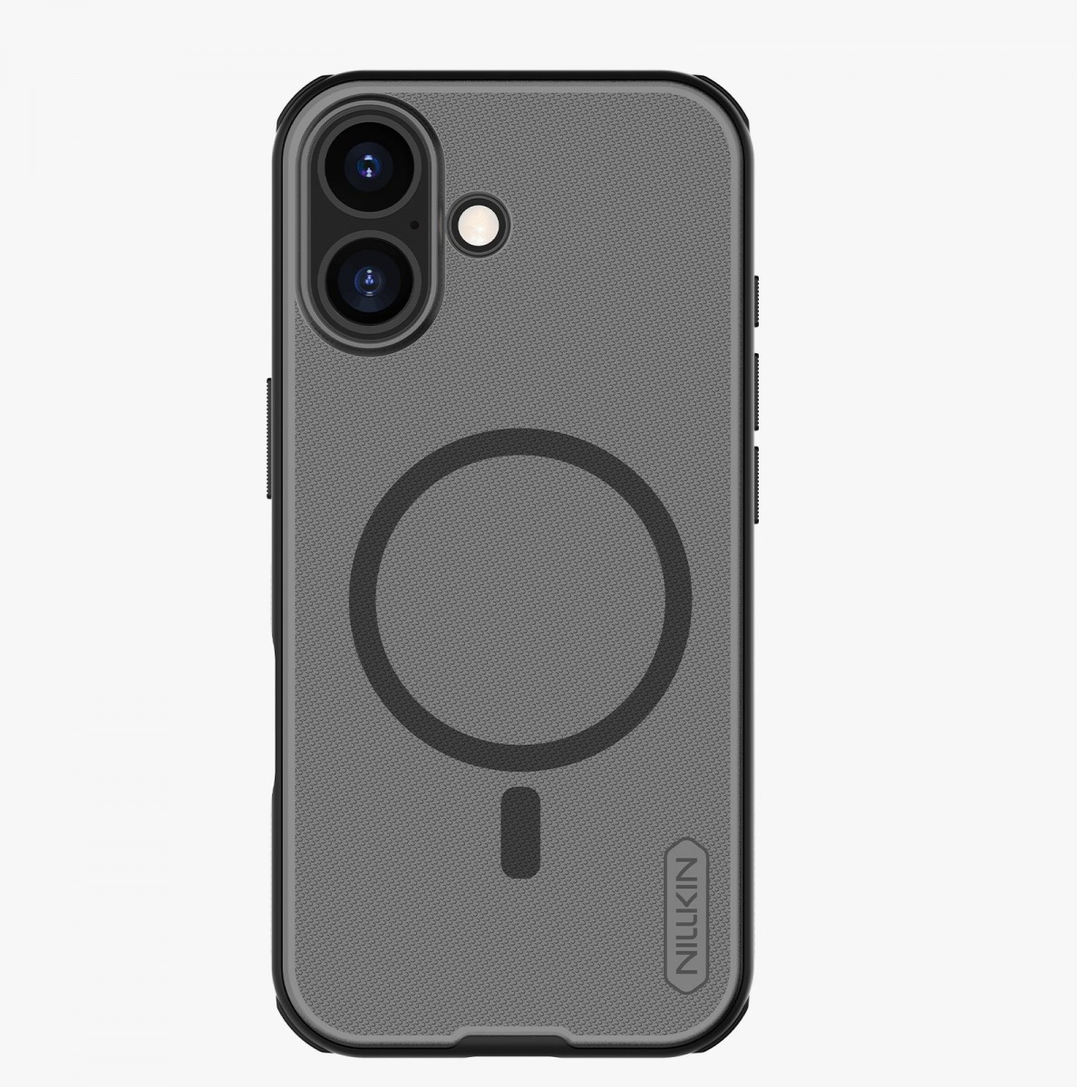 Levně Zadní kryt Nillkin Super Frosted PRO Magnetic pro Apple iPhone 17 Transparent Black
