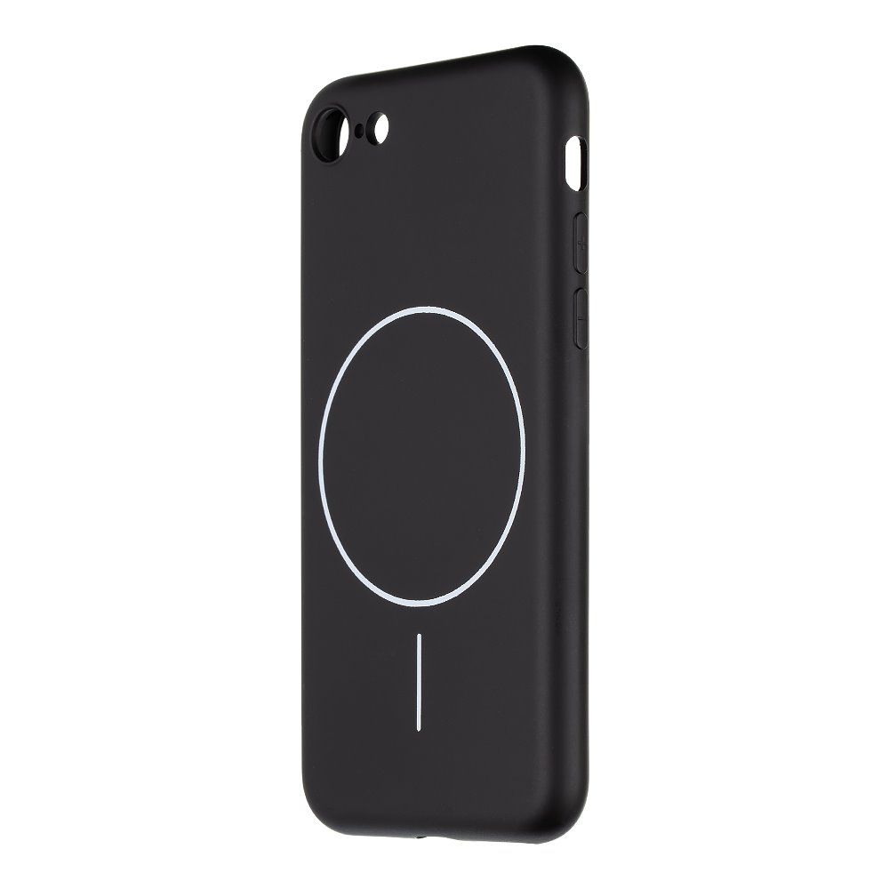 Levně Zadní kryt OBAL:ME MagNetix Matte TPU pro Apple iPhone SE 2022 - SE 2020 - 7 - 8 Black