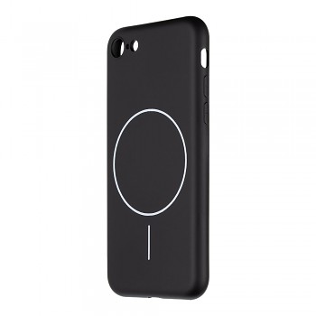 Zadní kryt OBAL:ME MagNetix Matte TPU pro Apple iPhone SE 2022 - SE 2020 - 7 - 8 Black