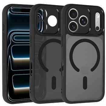 Zadní kryt Full Matte Mag Cover pro iPhone 17 Pro Max black