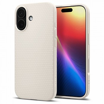 Zadní kryt SPIGEN Liquid Air ACS10372 pro iPhone 17 - Natural Titanium