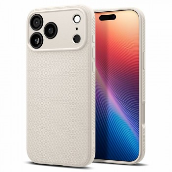 Zadní kryt SPIGEN Liquid Air ACS10334 pro iPhone 17 Pro - Natural Titanium
