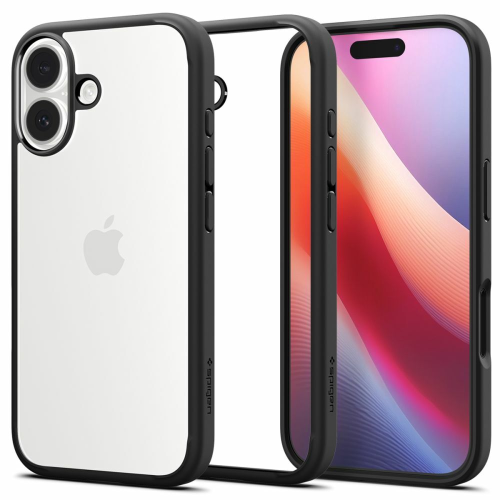 Levně Zadní kryt SPIGEN Ultra Hybrid ACS10377 pro iPhone 17 - Matte Black