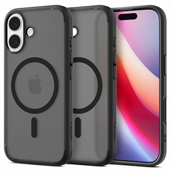 Zadní kryt SPIGEN Ultra Hybrid Mag Magsafe ACS10383 pro iPhone 17 - Frost Black